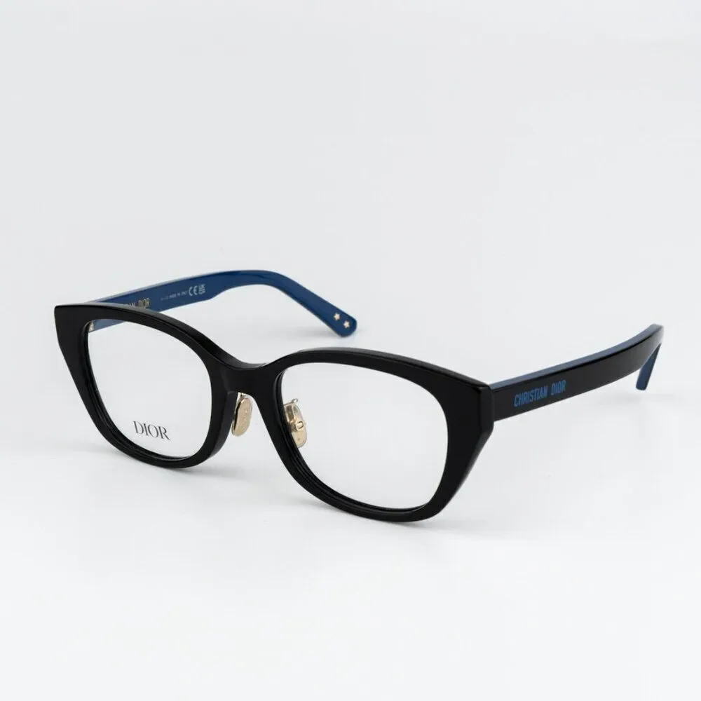 NEW Dior LAPARISIENNEDIORO S4F 1000  Black Blue Women Eyeglasses